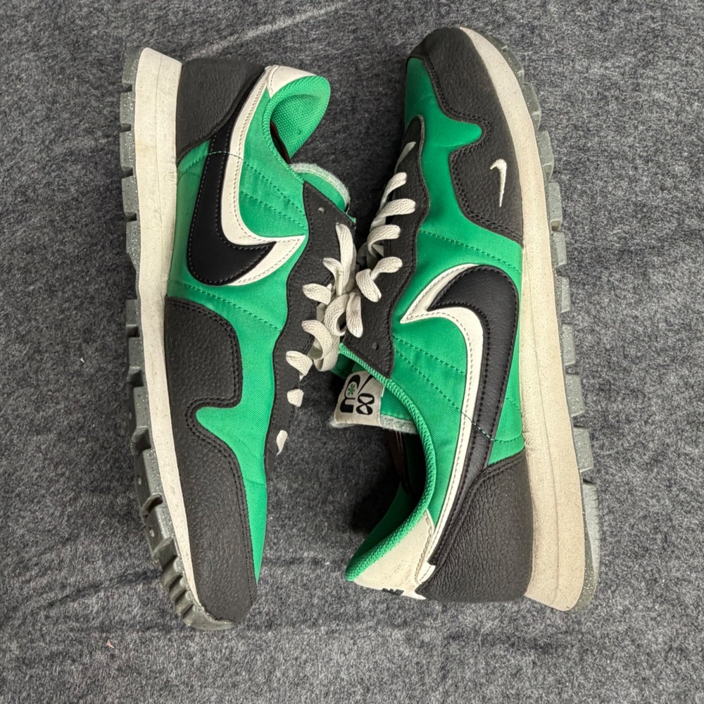 Nike Pegasus 83 Premium Mean Green Off Noir Sneakers DV0570-300 Mens 13 - Picture 8 of 10